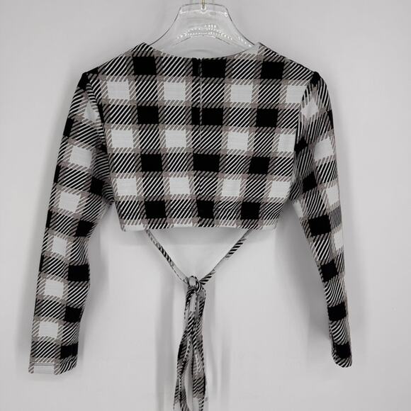 Autumn Adeighbo Beverly Top and Matching Hat Size 4 Black and White - Picture 5 of 7